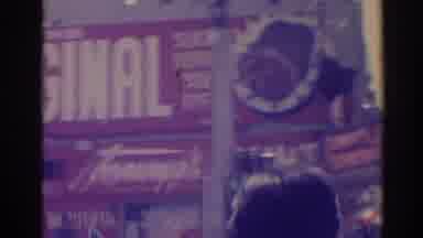 Los Angeles California (1967): View Of Red Original Sign On A Bright Sunny Day
