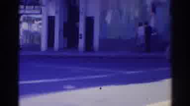 Los Angeles California (1967): Woman Walking In High Heels Down California Street