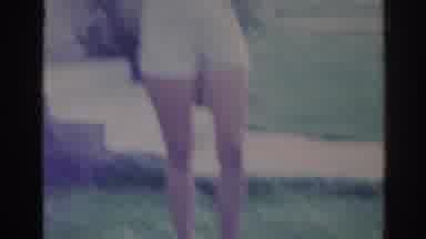 Los Angeles California (1967): Two Children Playing And A Woman Next To Them In