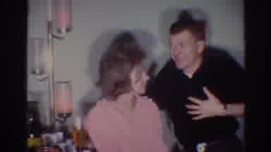 Los Angeles California (1967): Happy Couple Smiling At The Camera