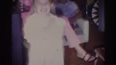 Los Angeles California (1967): Daughter Puts On Dancing Show For Her Dad