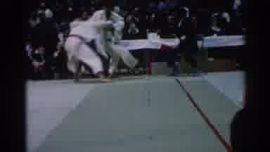 Los Angeles California (1967): Judo Sportsmen Having A Training At The Center