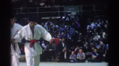 Los Angeles California (1967): Two Man Competing At A Martial Art Competition They