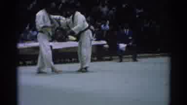 Los Angeles California (1967): Karate Tournament Showing Different Fighters