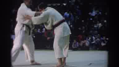 Los Angeles California (1967): Old School Karate-Hold Among st A Red And Black