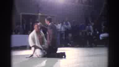 Los Angeles California (1967): Attlee Of Judo Take A Time During The Competition