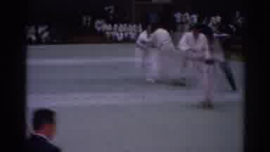 Los Angeles California (1967): Old Footage Of Kids In A Karate Tournament With A