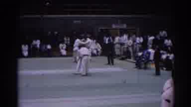 Los Angeles California (1967): Multiple Groups Of Men Compete On Floor At Martial