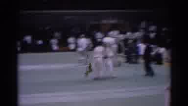 Los Angeles California (1967): Multiple Karate Matches Happening In A Group