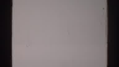 Los Angeles California (1967): Blank White Screen With Occasional Marks Denoting