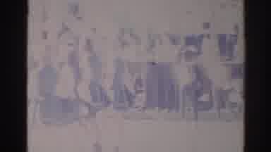 Los Angeles California (1967): Cheerleaders Marching Down Street Followed By Horse