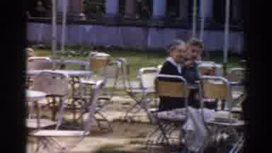 Moscow Russia (1968): Girlfriends Laugh Together Around A Table Before Noticing A