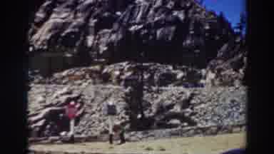 Lake Tahoe California (1937): On Your Way To The Donner Summit Observation Point