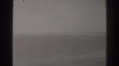 Long Beach California (1937): Aerial View Of City Buildings And Sea On A Clear Day
