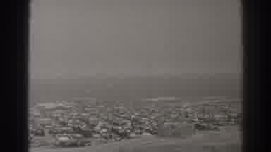 Long Beach California (1937): Lots Of Houses Surrounded By Each Other With A Long