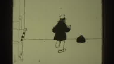 Sacramento California (1937): Short Black And White Video Clip Of Felix The Cat