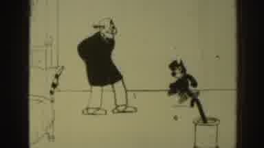 Sacramento California (1937): Short Clip Of Animated Scene From Felix The Cat