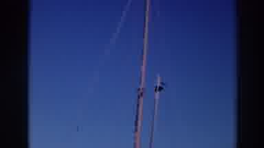 Sacramento California (1937): Setting Our Boat Pole Until It Is Completed