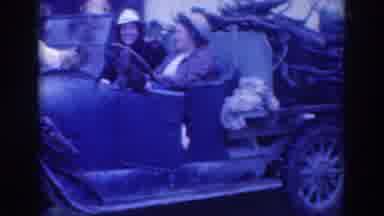 Sacramento California (1937): Old School Vehicle About To Be Driven