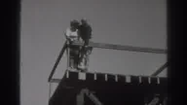 Sacramento California (1937): Old Couple Witnessing Something New