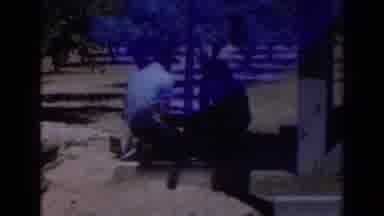 Sacramento California (1937): Two Men Work With Wood