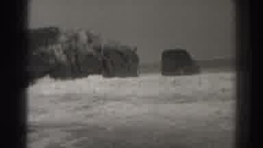 Santa Cruz California (1937): Sunbathing By The Beach With The Family Dog And