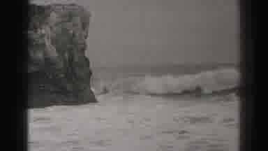 Santa Cruz California (1937): A Black And White Vintage Video Of The Palos Verde