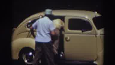 Truckee California (1937): How Many People Can You Fit Into This Little Car