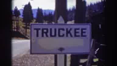 Truckee California (1937): Vintage Parade Of People On Horses In Truckee