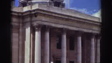 Truckee California (1937): The Front Full View to The Top Of A Government Building