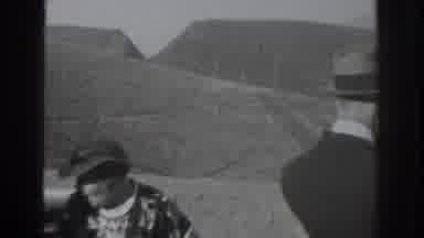 Vacaville California (1937): Men Land Mountains Country Talking