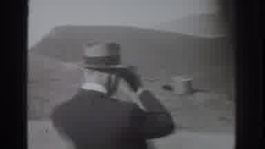 Vacaville California (1937): Viewing From A Distance A Person Gathering Water From