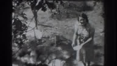 Vacaville California (1937): Historical Video Of A Middle Aged Woman Preparing
