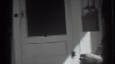 Vacaville California (1937): Grainy Black And White Film Reel Being Shot Badly By