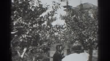 Vacaville California (1937): Two Kind Ladies Helping A Man Moving Boxes Of Fruits
