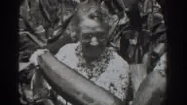 Grandma's got game... and a giant eggplant to prove it!