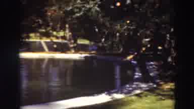 Virginia City California (1937): Taking Some Shots At The Pond In The Rural Park