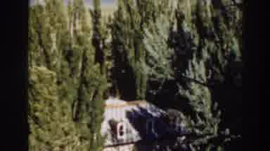 Virginia City California (1937): Video Of House In Woods Then Shows Mountains In