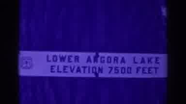 Angora Lakes California (1938): Women Passing The Lower Angora Lake