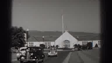 Bonneville Dam Oregon (1938): Old Town Cars Forgiving To The Coast For Fish