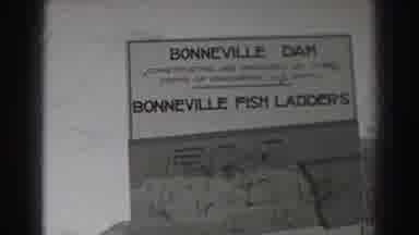 Bonneville Dam Oregon (1938): A Paper Guide Showcases The Bonneville Fish Ladders