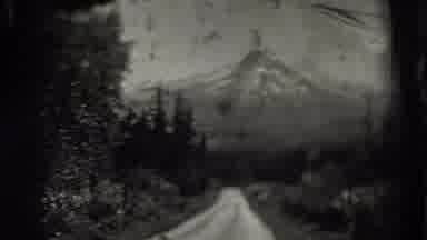 Bonneville Dam Oregon (1938): Beautiful Ski land In A Blank And White Color Where