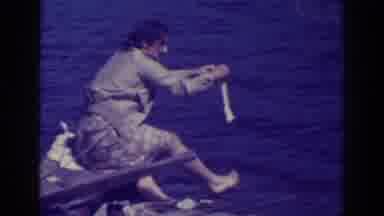 Bucks Lake California (1938): Vintage Video Of A Lady Washing Clothes On The Rocky
