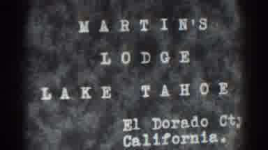 El Dorado City California (1938): Martins Lodge Lake Tahoe