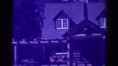 El Dorado City California (1938): Log Cabin In A Quiet Woods For Of Trees Birds