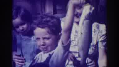 El Dorado City California (1938): A Family Is Gathered To Watch The Young Son Show