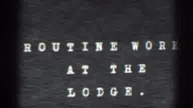El Dorado City California (1938): A Working Day At The Lodge