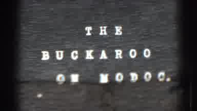 El Dorado City California (1938): Buckaroo Mo doc Cowboy Hat Horse Outside Daytime