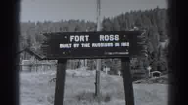 Fort Ross California (1938): Fort Ross Built By The Russians In 1812 In The Hills