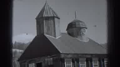 Fort Ross California (1938): Old Black And White Video Of An Old House In The